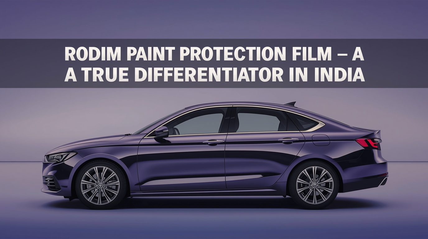 RODIM Paint Protection Film – A True Differentiator in India